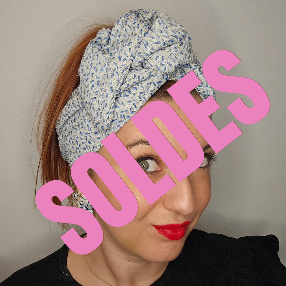 SOLDES: Les grands turbans