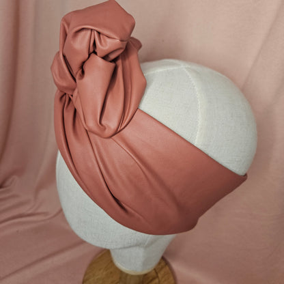 SIMILI CUIR VIEUX ROSE