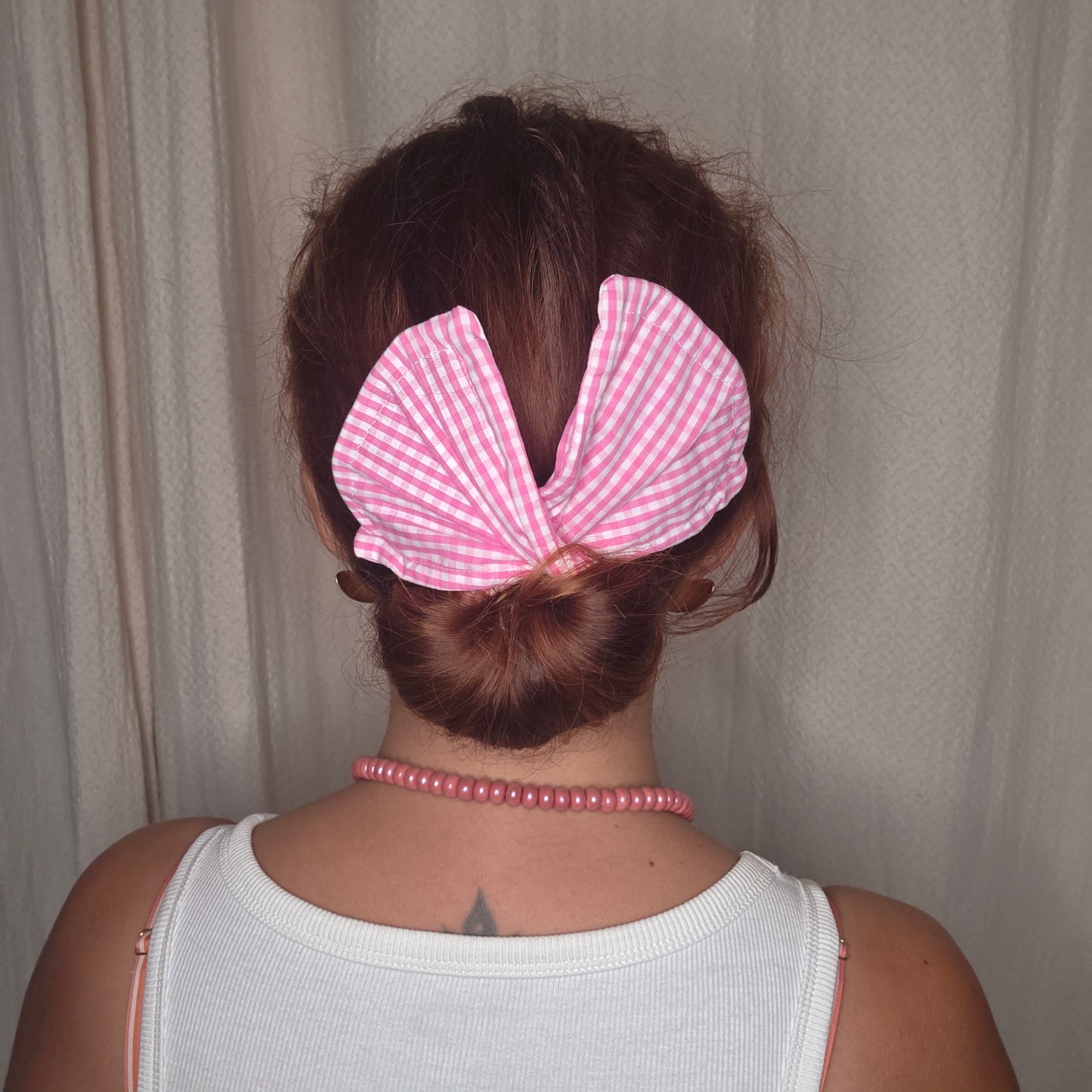 BEAU BUN VICHY ROSE