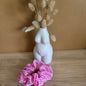 Chouchou vichy rose