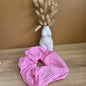 Chouchou vichy rose