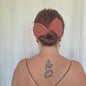BEAU BUN GAZE DE COTON PAILLETÉ